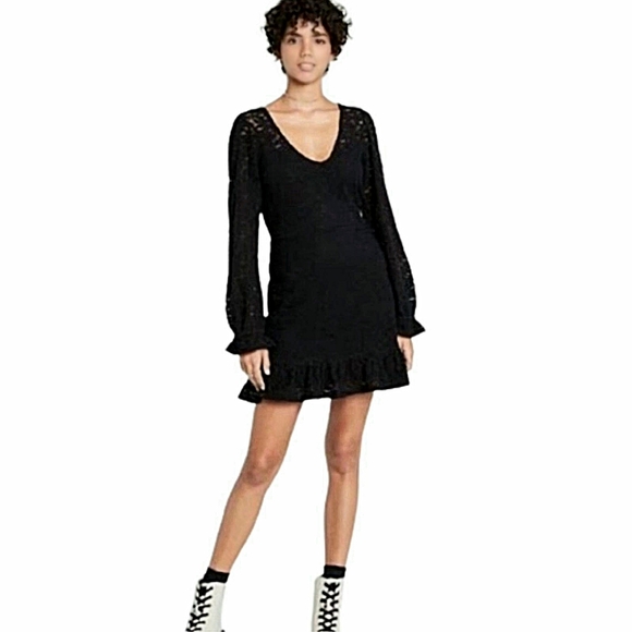 wild fable Dresses & Skirts - 🌟3 for $15 Sale🌟 NWT Wild Fable Black Cotton Lace Dress